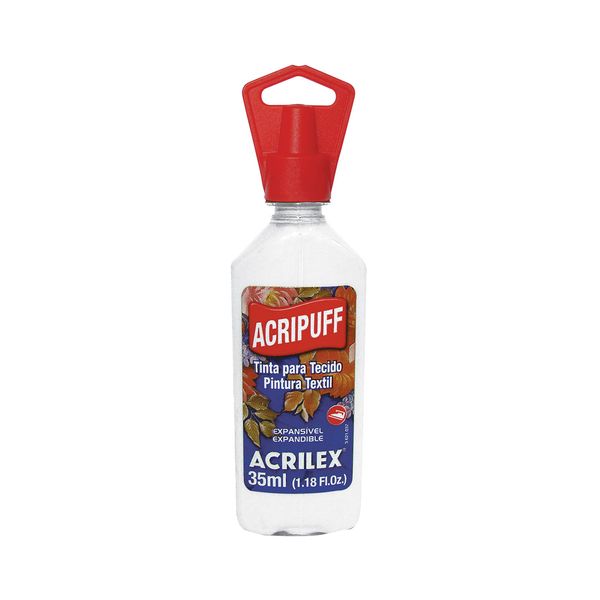 Tinta para Tecido Acripuff 35ml Branca