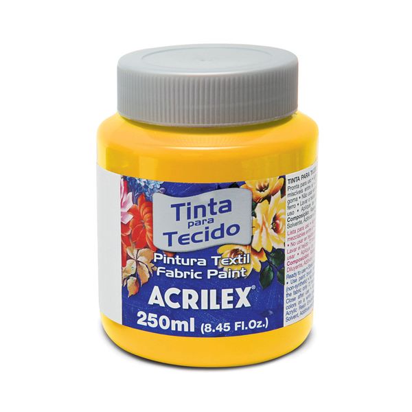 Tinta para Tecido 250ml Amarelo Ouro Tinta para Tecido 250ml Amarelo Ouro