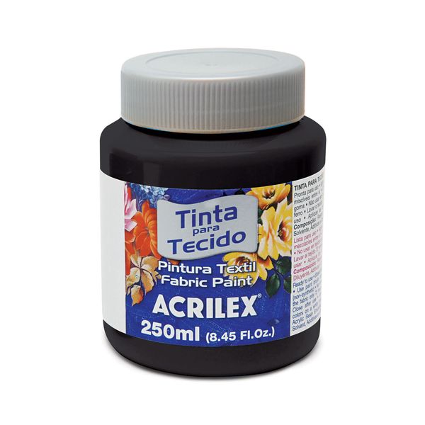 Tinta para Tecido 250ml Preto Tinta para Tecido 250ml Preto