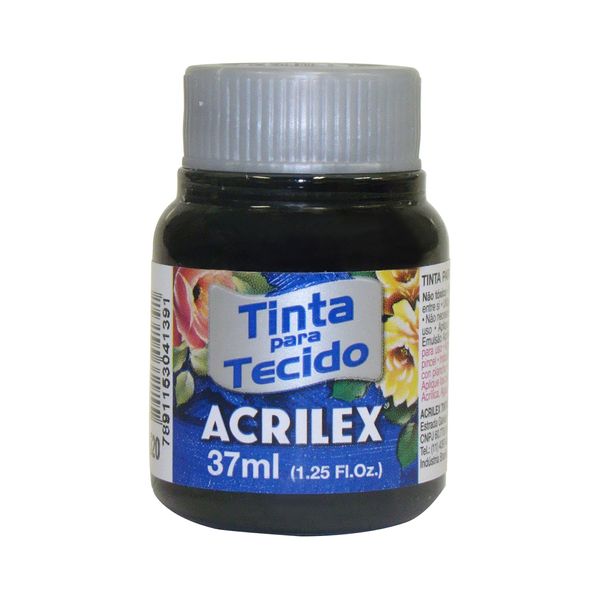 Tinta para Tecido 37ml Preto