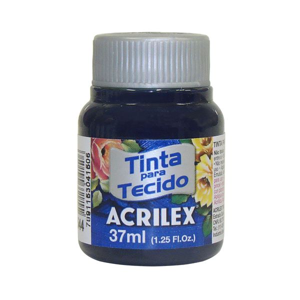 Tinta para Tecido 37ml Azul Marinho Tinta para Tecido 37ml Azul Marinho