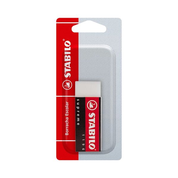 Borracha Técnica Stabilo Supreme Branca Borracha Técnica Stabilo Supreme Branca