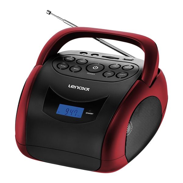 Rádio Boombox Bluetooth Lenoxx BD150 4W - Bivolt