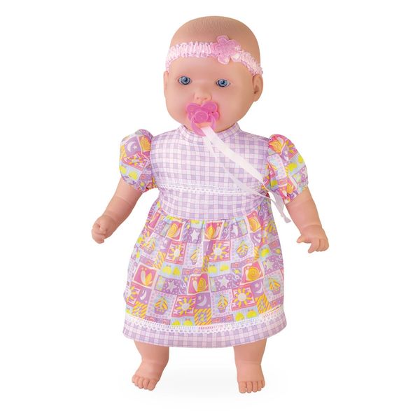 Boneca Bebê Soft Milk com Chupeta Boneca Bebê Soft Milk com Chupeta