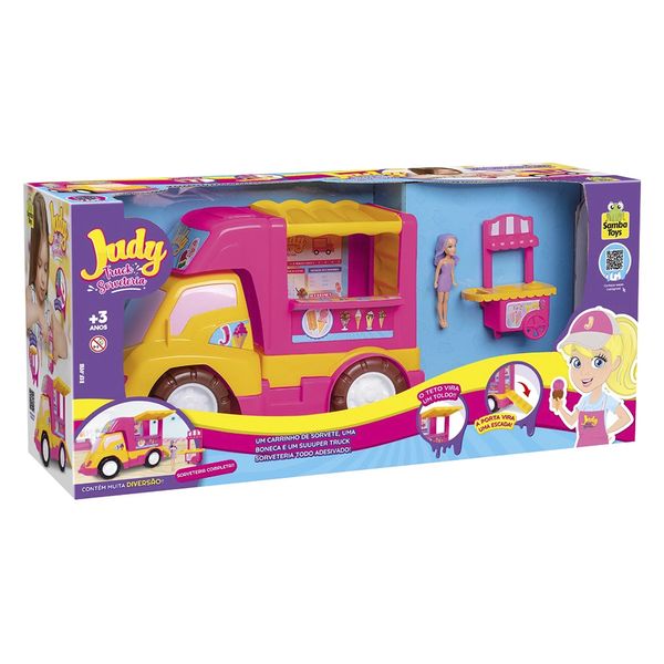 Brinquedo Sorveteria da Judy Truck Samba Toys Brinquedo Sorveteria da Judy Truck Samba Toys