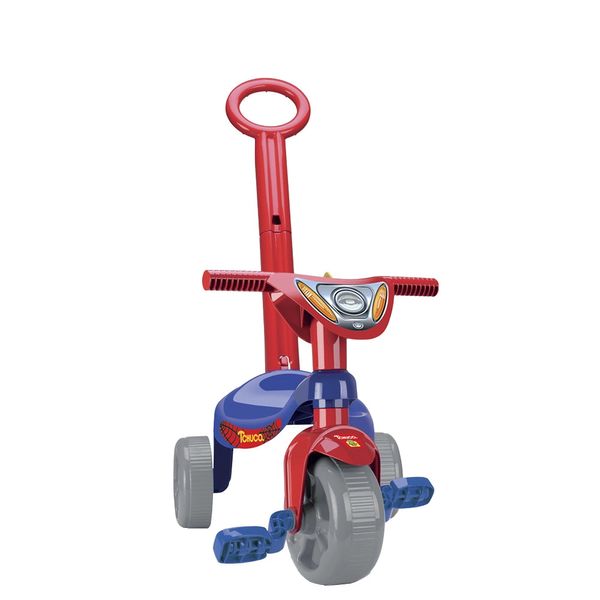 Triciclo Infantil Samba Toys Tchuco Heróis Super Teia com Haste