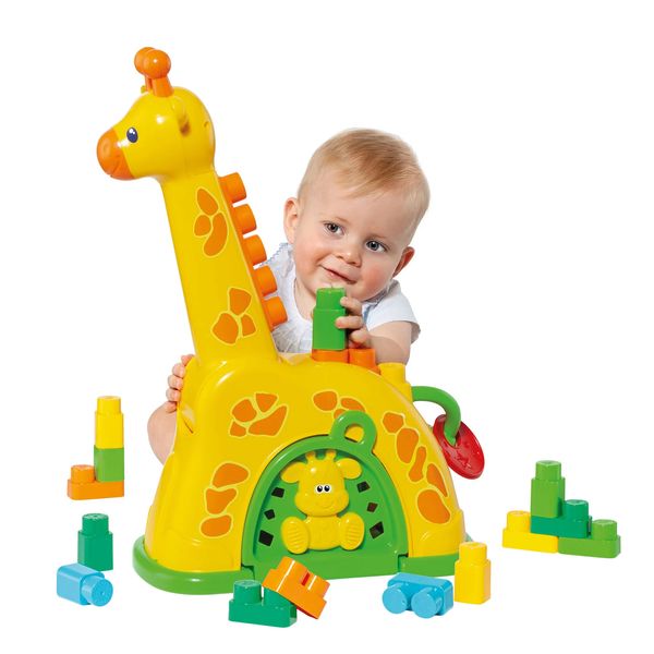 Girafa de Atividades Cardoso Baby Land 15 Blocos Amarela