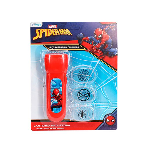 Lanterna Projetora Etilux Spiderman