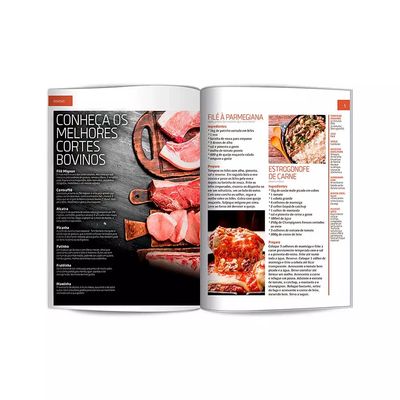 Livro Culturama As Melhores Receitas de Carnes