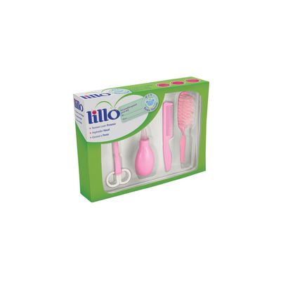 Kit Recém-Nascido Higiênico Lillo Rosa