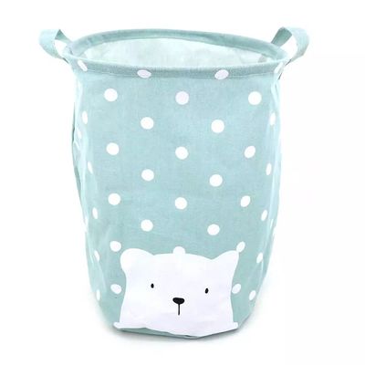 Cesto Organizador Le Baby Bear para Roupas e Brinquedos Azul