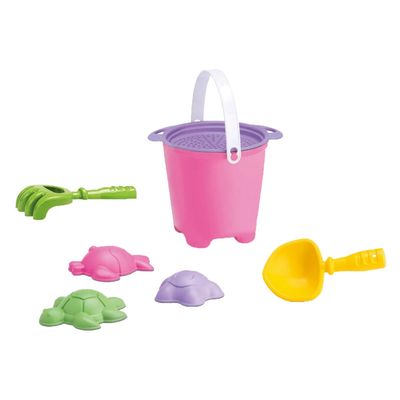 Caminhão Tchuco Balde Rosa Samba Toys