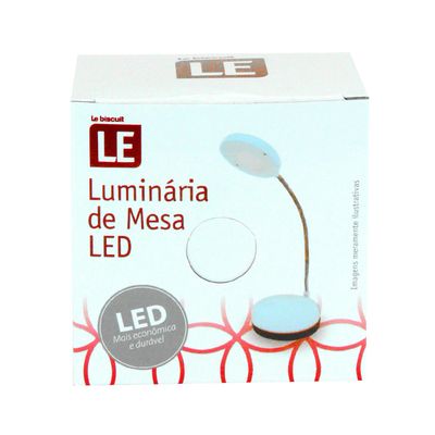 Luminária Led Le Redonda de Mesa