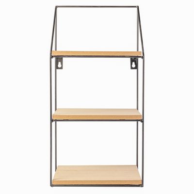 Prateleira Tripla Le 20x10x40cm Metal/Mdf