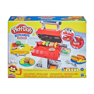 Massa de Modelar Playdoh Conjunto Dia de Churrasco