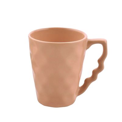 Caneca em Cerâmica Fratelli Diamond Soft Nude 240ml