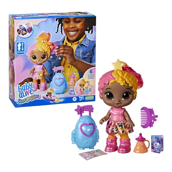 Boneca Baby Alive Star Best Bright Bella