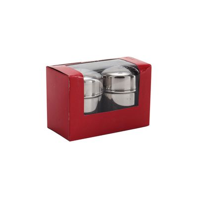 Conjunto de Pimenteiro e Saleiro em Inox Le