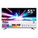 Smart TV 55 Polegadas Philco Ultra HD 4K DLED PTV55G3ERSGB Preto com Prata / Bivolt