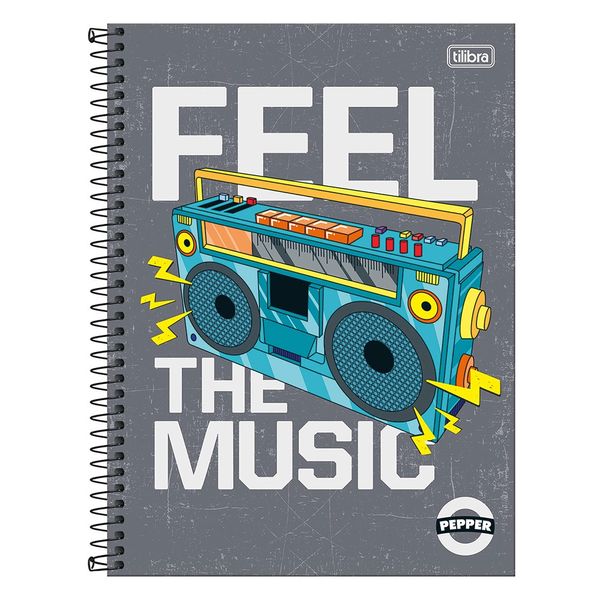 Caderno Universitário Tilibra Pepper 12 Matéria 192F