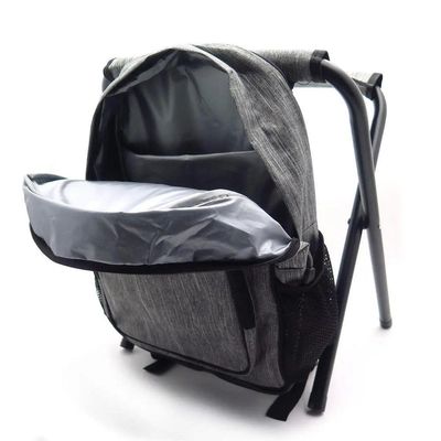 Mochila Termica Banqueta Dobravel Banco Portatil Bolsa Cooler Cadeira Camping Pesca Praia Viagem Eventos
