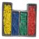 Jogo 300 Brocas Bits Pontas Philips Fenda Buchas Colorida Kit Furadeira Furar E Fixar Completo