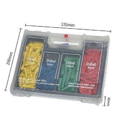 Jogo 300 Brocas Bits Pontas Philips Fenda Buchas Colorida Kit Furadeira Furar E Fixar Completo