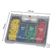 Jogo 300 Brocas Bits Pontas Philips Fenda Buchas Colorida Kit Furadeira Furar E Fixar Completo