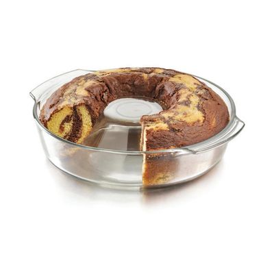 Forma para Pudim Crisa de Vidro 26cm