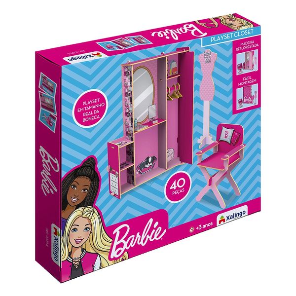 Playset de Montar Closet da Barbie