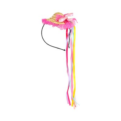 Tiara Chapéu Junino Le 8cm - Item Sortido