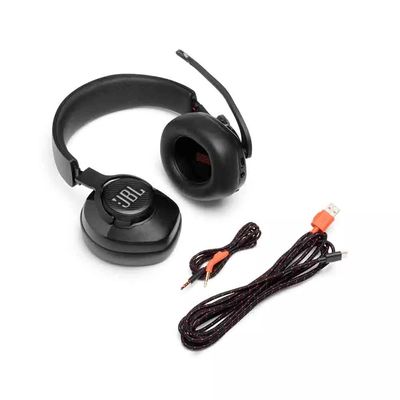 Headphone Gamer JBL Quantum 400 com Microfone Headset Over-Ear Preto