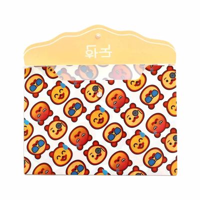 Pasta Envelope Malote A4 Le Decorada Fruits & Cactos com Fecho Botão Cores Diversas