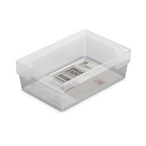 Organizador de Gaveta Ordene em Plástico Cristal 17x11,5x5,5cm