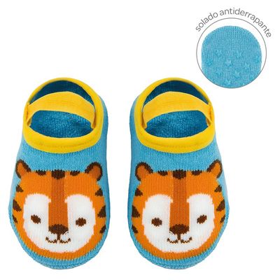 Meia Sapatilha Buba Antiderrapante Tigre M