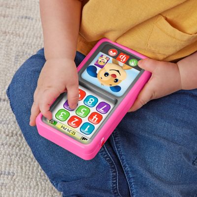 Brinquedo Telefone Deluxe de Aprendizagem Fisher-Price Rosa