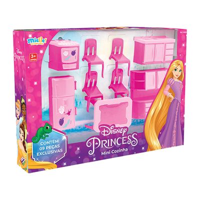Mini Cozinha Disney Princesas Mielle 9 Peças