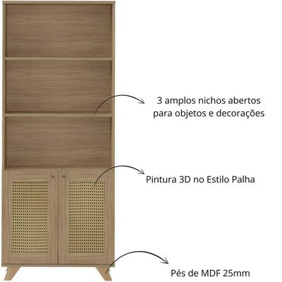 Estante Artely Trama - Organização e Estilo