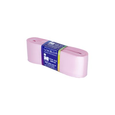 Fita de Cetim Nº09 38mm Peça com 10m Rosa Bebê
