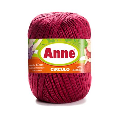 Linha Anne 500m Nº4/2 7136 Vermelho Marsala