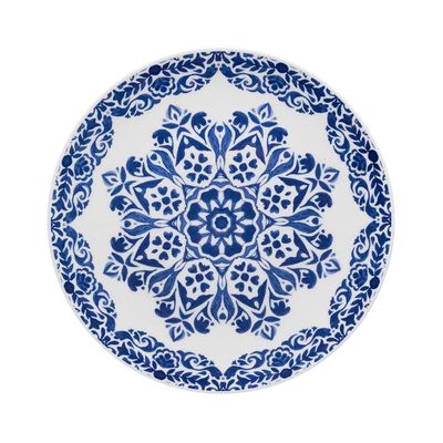 Aparelho de Jantar e Chá Oxford Blue Indian em Porcelana 20 Peças