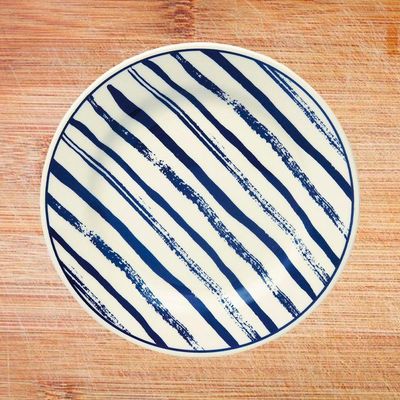 Kit Jogo Pratos Raso Jantar 6pçs 6 Pessoas Margaridas 24cm