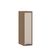Armário Aéreo 20 Cm 1 Porta Aspen Luciane Móveis beige