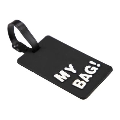 Kit de Acessórios de Viagem Le com 3 Peças Preto Cinta, Cadeado e Tag de Identificação para Malas