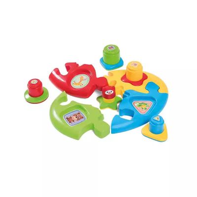 Quebra-Cabeça Ta Te Ti Educativo Duo Baby Puzzie