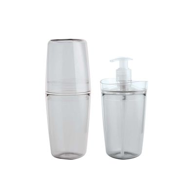 Conjunto para Banheiro Martiplast Tule Cristal com 2 Peças