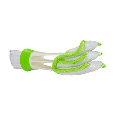 Escova de Limpeza Le Dupla com Microfibra Verde