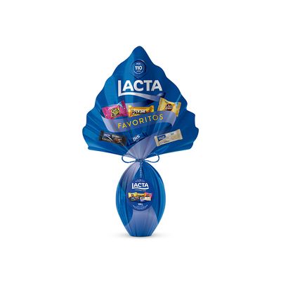Ovo de Páscoa Lacta Favoritos 560g