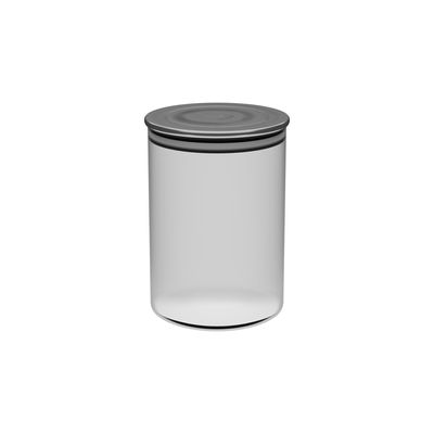 Pote para Mantimento Le em Vidro Borosilicato Hermético com Tampa Inox 1,4L