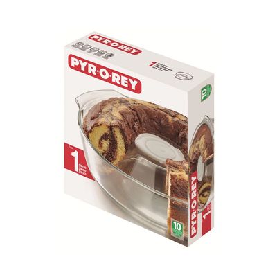 Forma para Pudim Crisa de Vidro 26cm